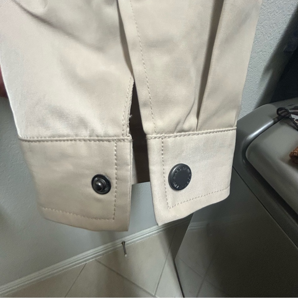 Marc New York Tan Crop Safari Style Jacket Women’s XL - Picture 7 of 8